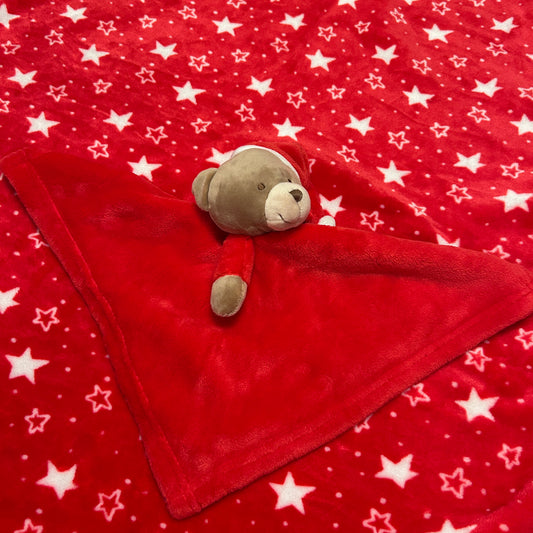 christmas comforter & blanket set