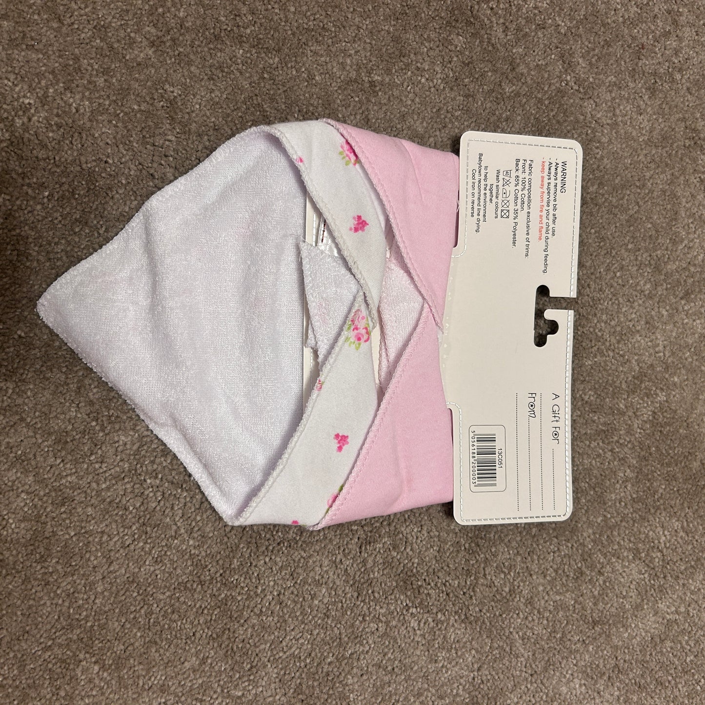 bandana bib set