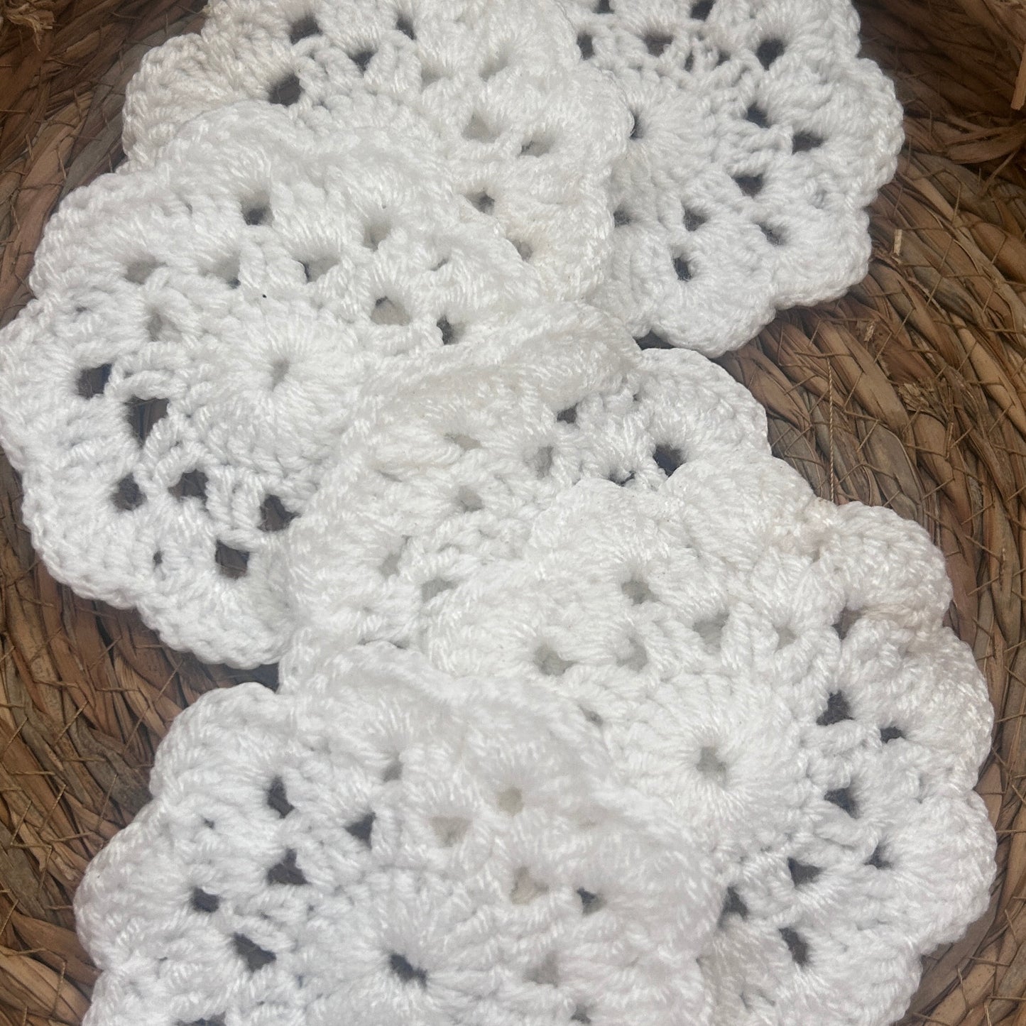 crochet coasters